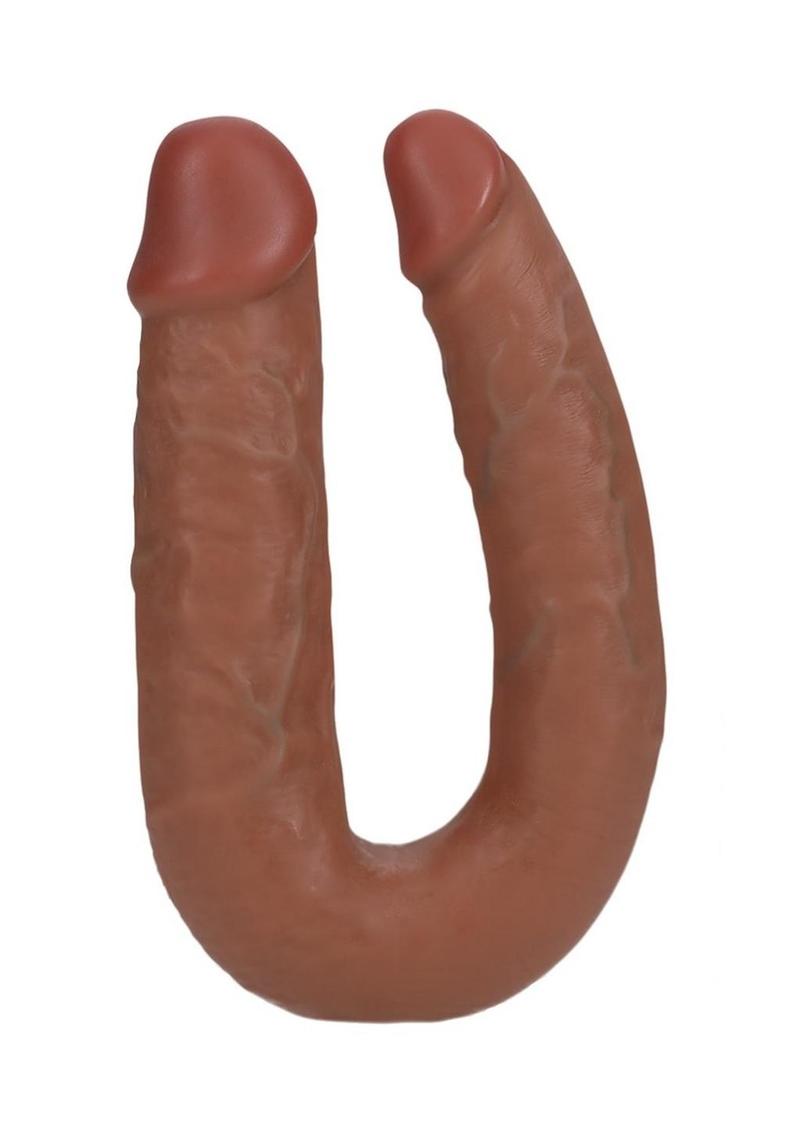 Real Rock U-Shaped Realistic Skin Double Dildo