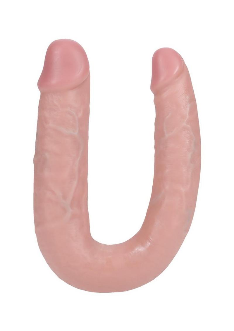 Real Rock U-Shaped Realistic Skin Double Dildo