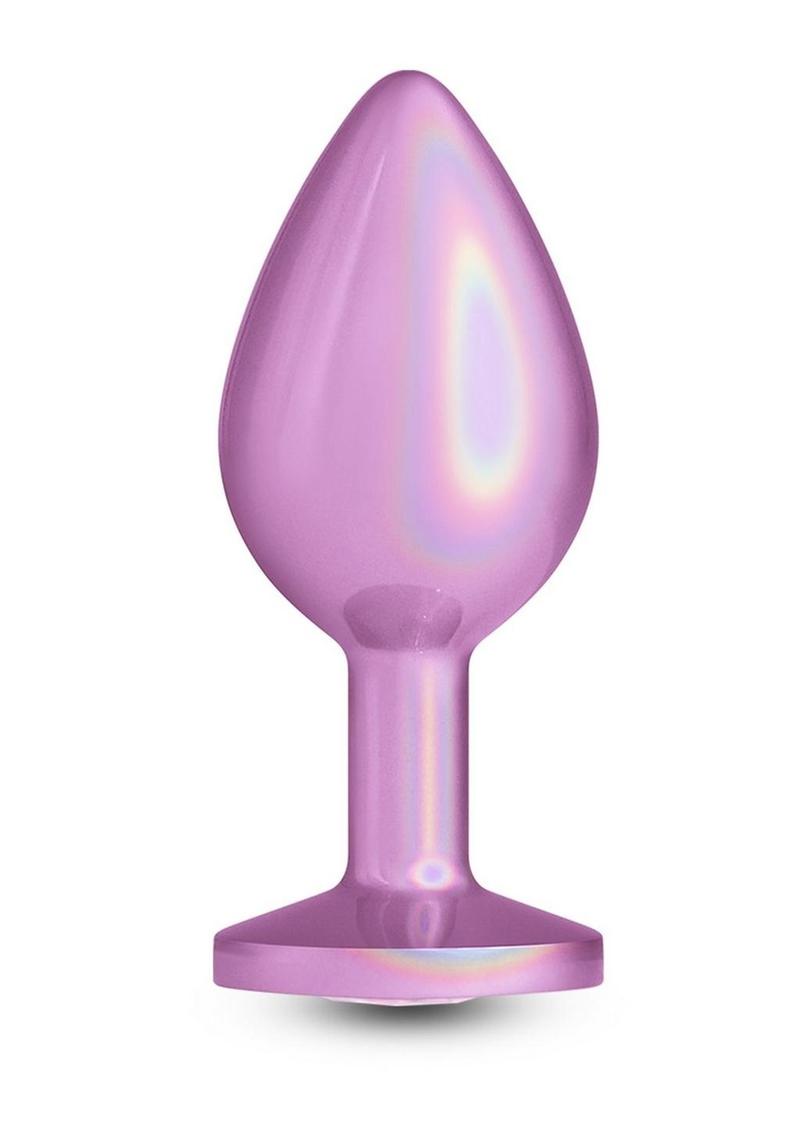 Medium Iridescent Rear Assets Aluminum Anal Plug