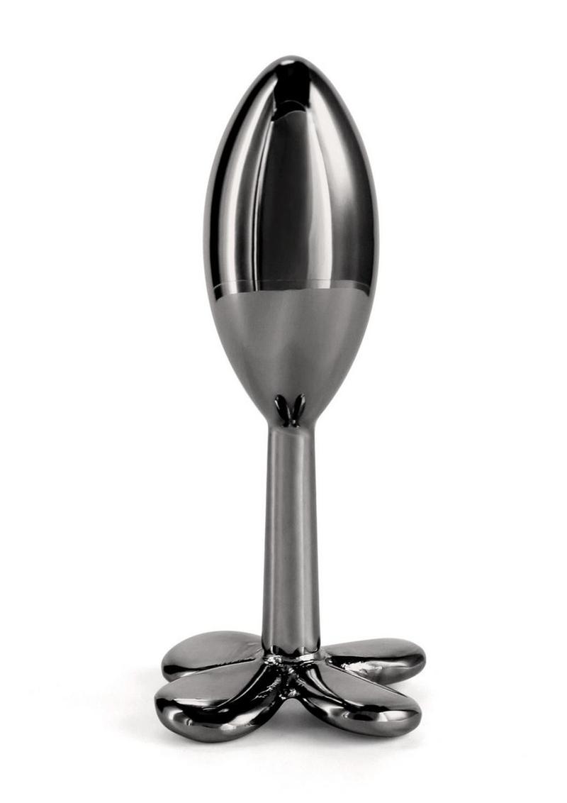 Rear Assets Clover Aluminum Anal Plug – Smoke Finish