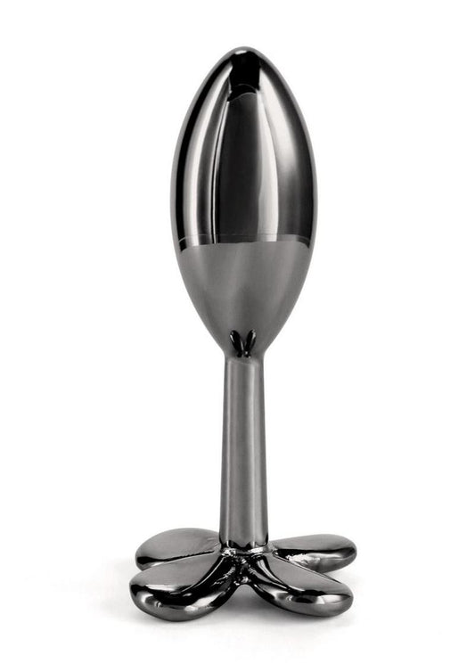 Rear Assets Clover Aluminum Anal Plug – Smoke Finish