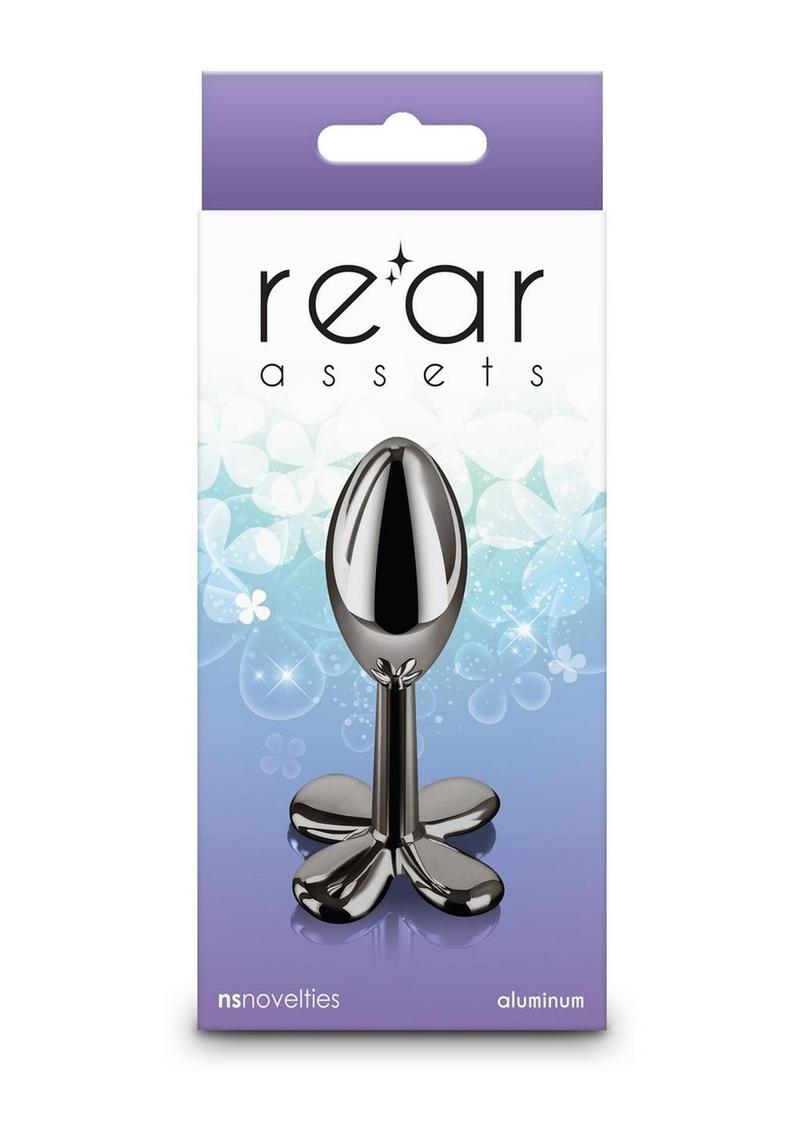Rear Assets Clover Aluminum Anal Plug – Smoke Finish