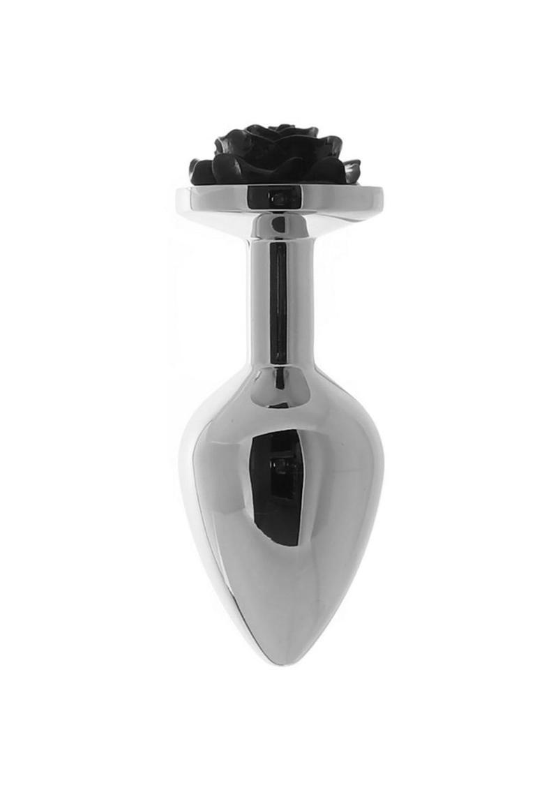 Rear Assets Rose Aluminum Elegant Anal Plug and Functional