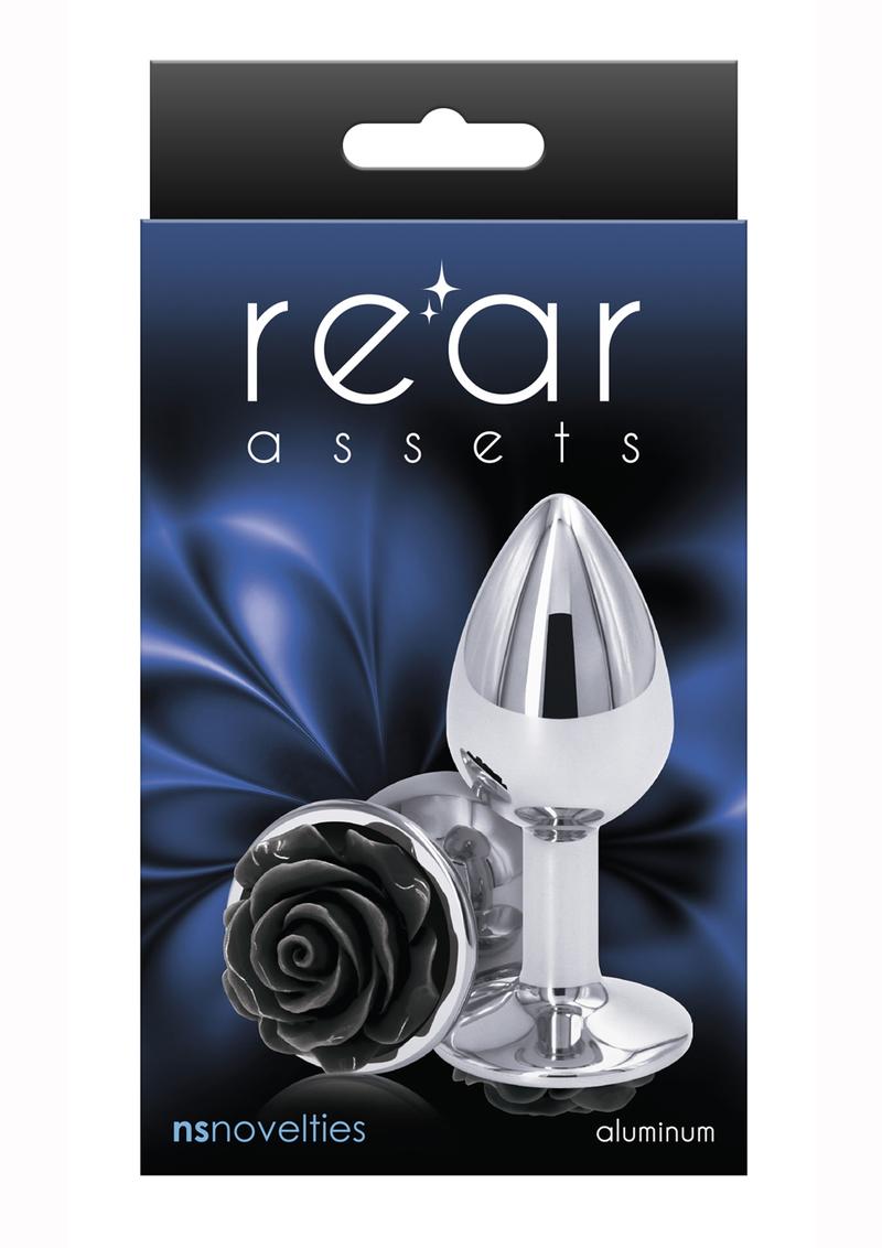 Rear Assets Rose Aluminum Elegant Anal Plug and Functional