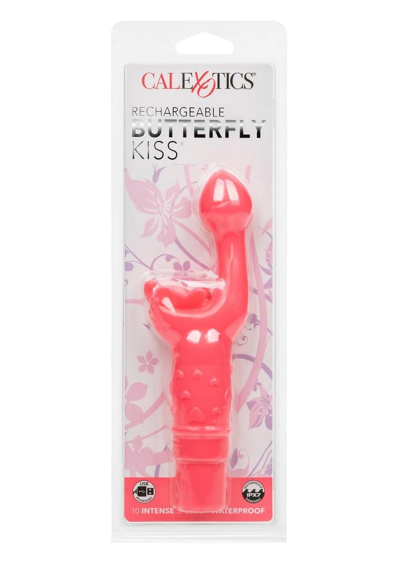 Calexotics Rechargeable Butterfly Kiss G-Spot Rabbit Vibrator