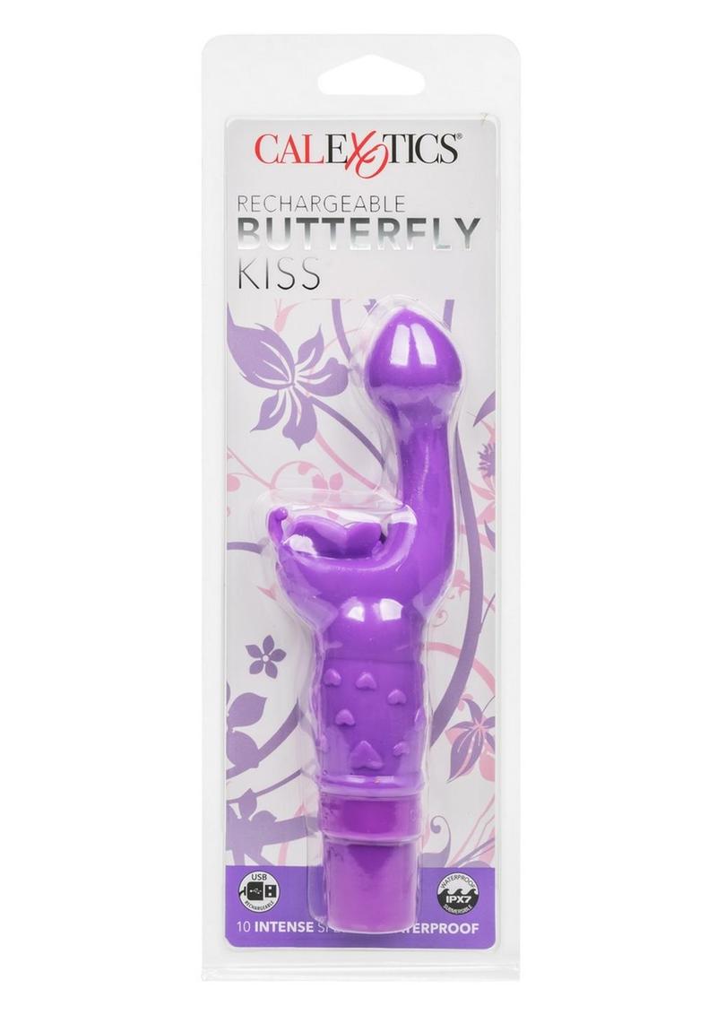 Calexotics Rechargeable Butterfly Kiss G-Spot Rabbit Vibrator