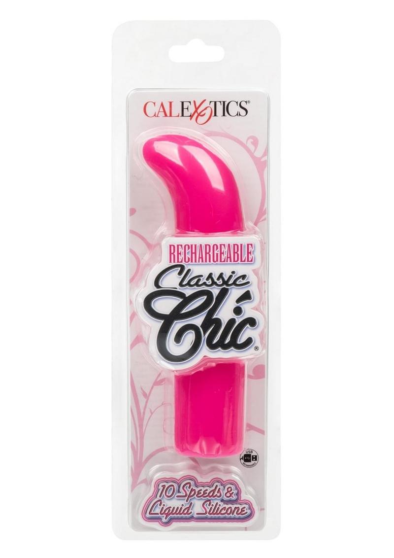 Classic Chic Rechargeable Mini G-Silicone Vibrator