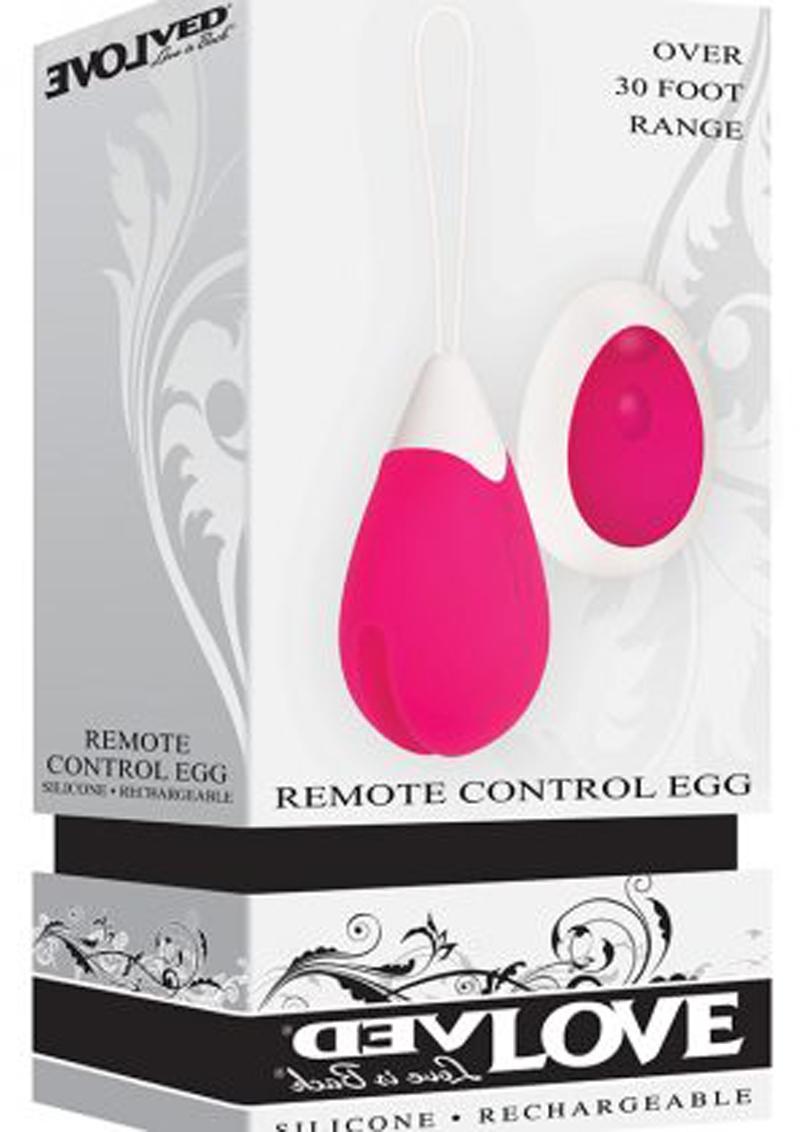 Remote Control Rechargeable Silicone Egg Vibrators