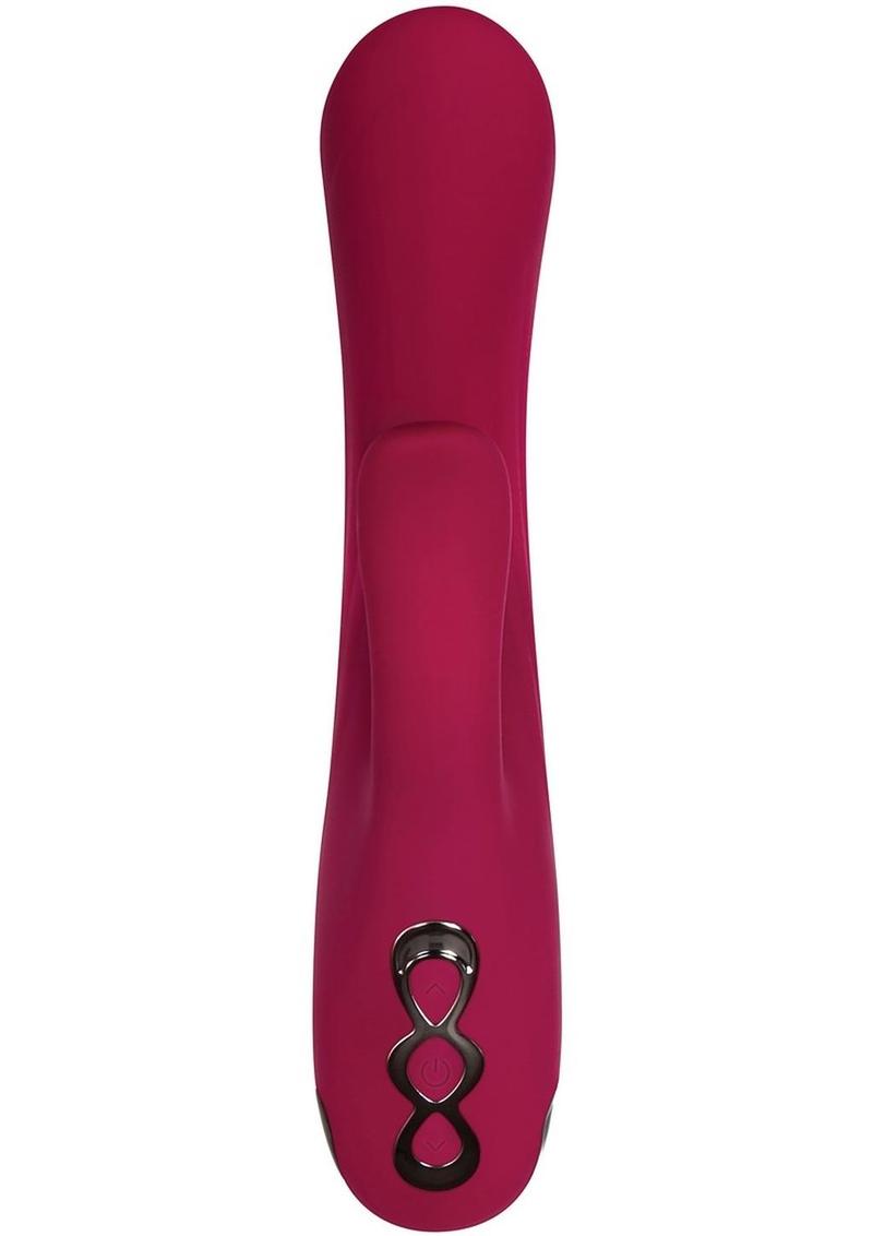 Evolved Red Dream Rechargeable Silicone Rabbit Vibrator