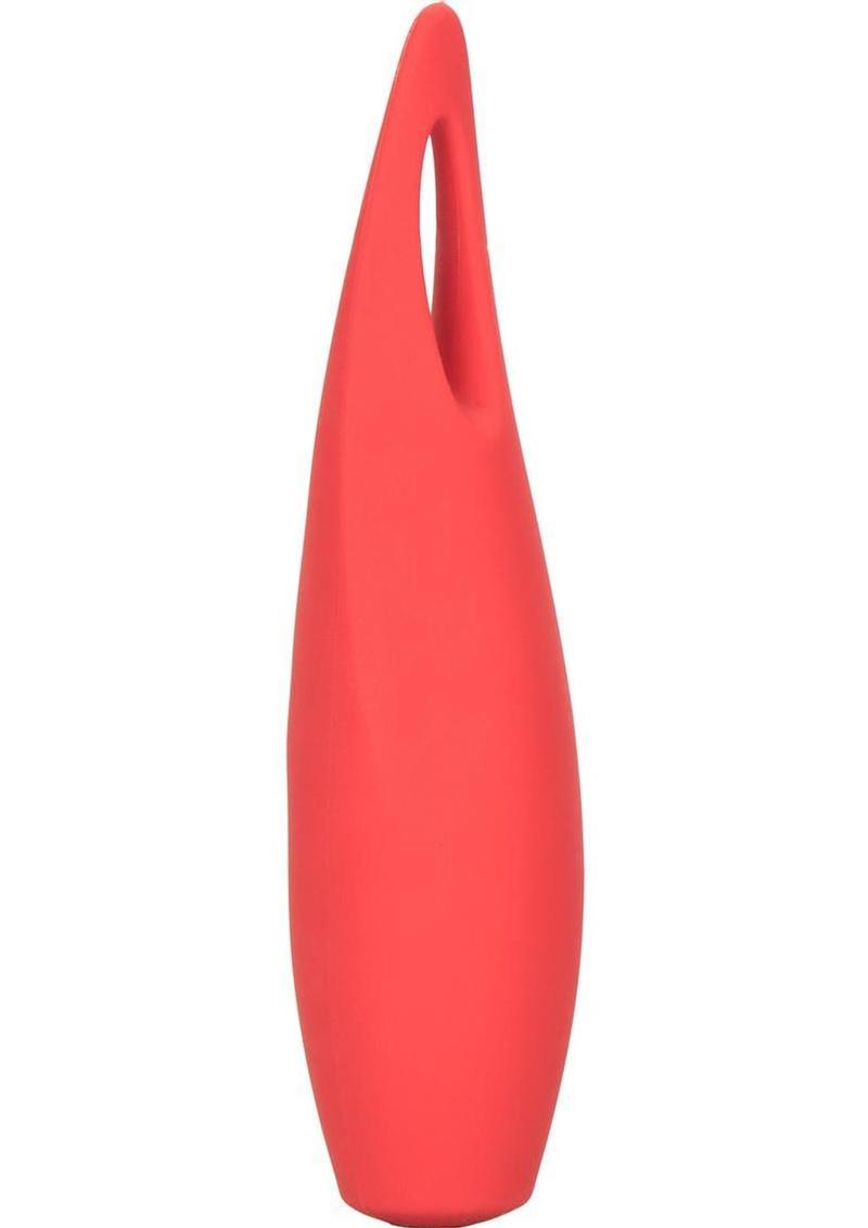 CalExotics Red Hot Spark USB Rechargeable Silicone Mini Vibrator