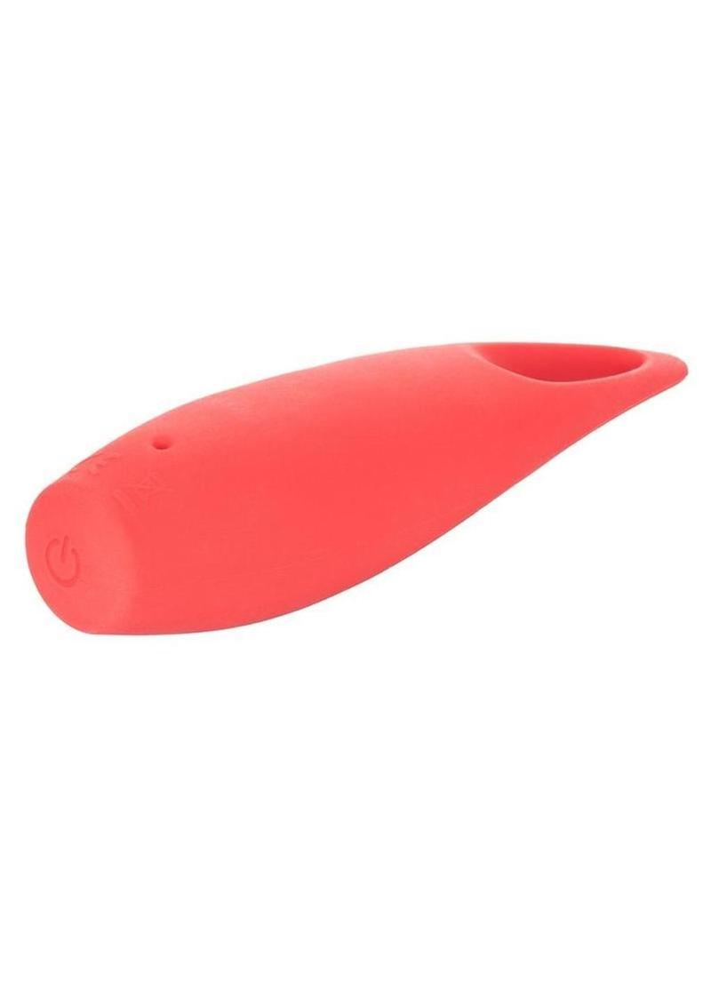 CalExotics Red Hot Spark USB Rechargeable Silicone Mini Vibrator
