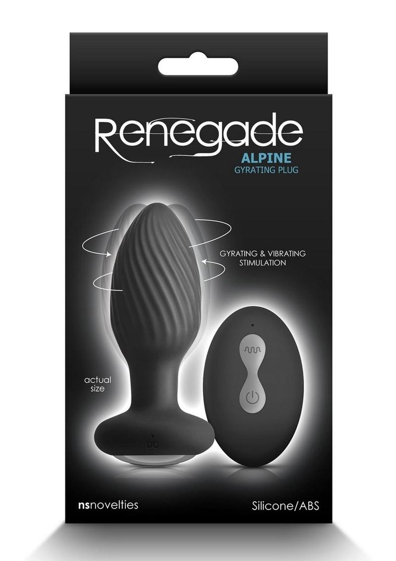 Renegade Alpine Gyrating Silicone Anal Plug