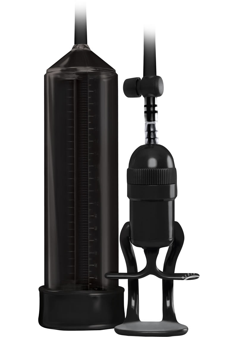 Renegade Bolero Pump Classic Manual Penis Pump in Black