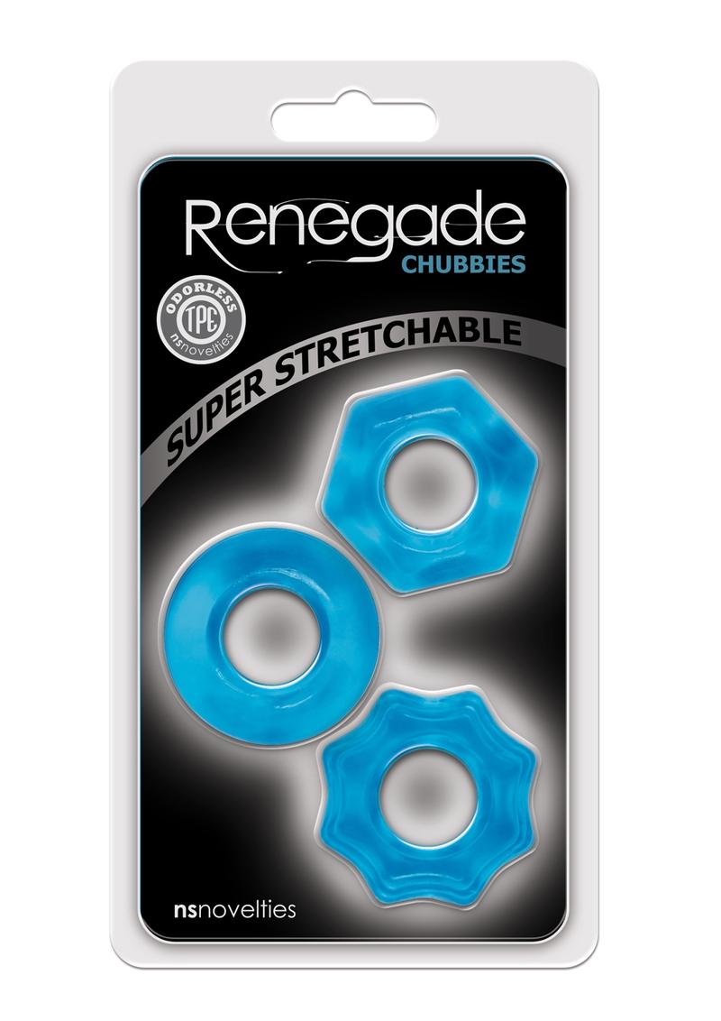 Renegade Chubbies Super Stretchable Cock Rings Set