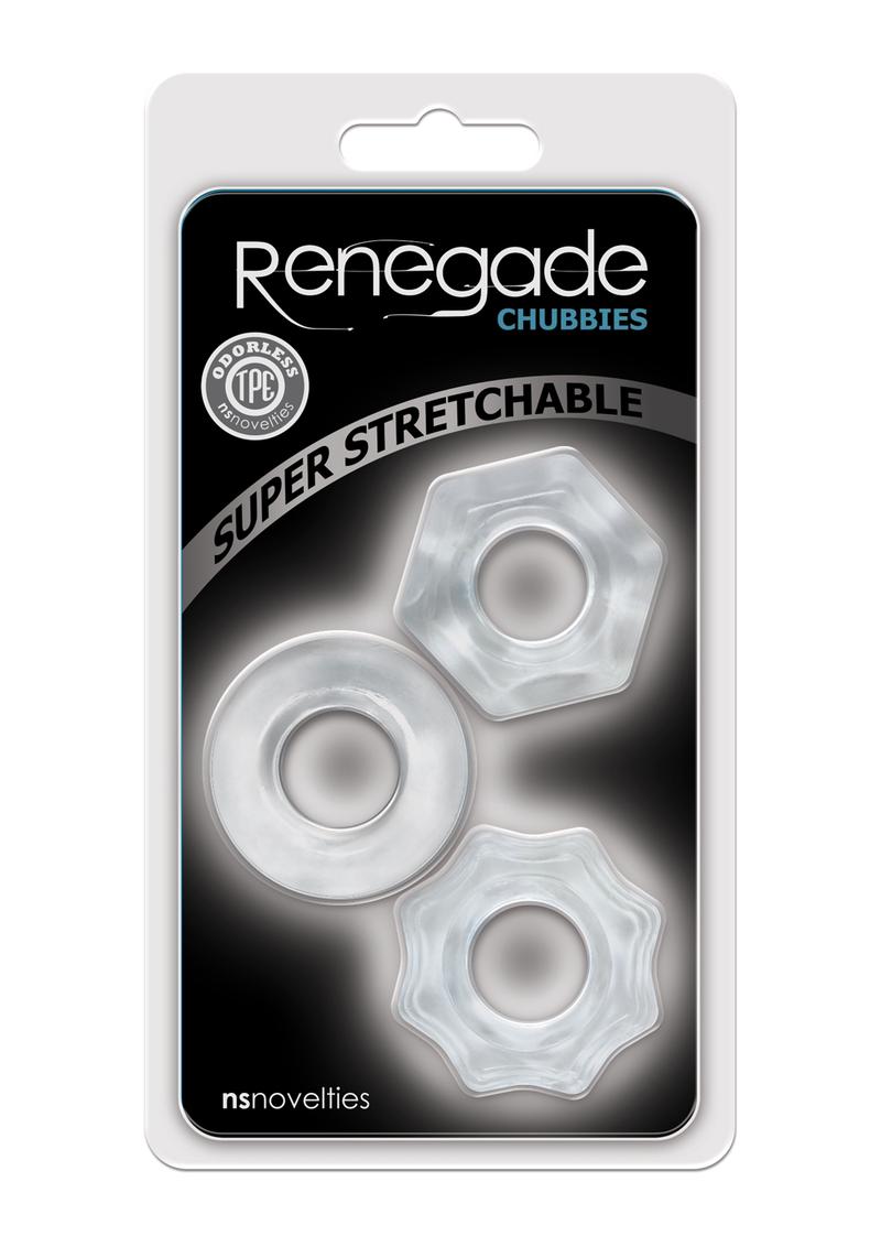 Renegade Chubbies Super Stretchable Cock Rings Set
