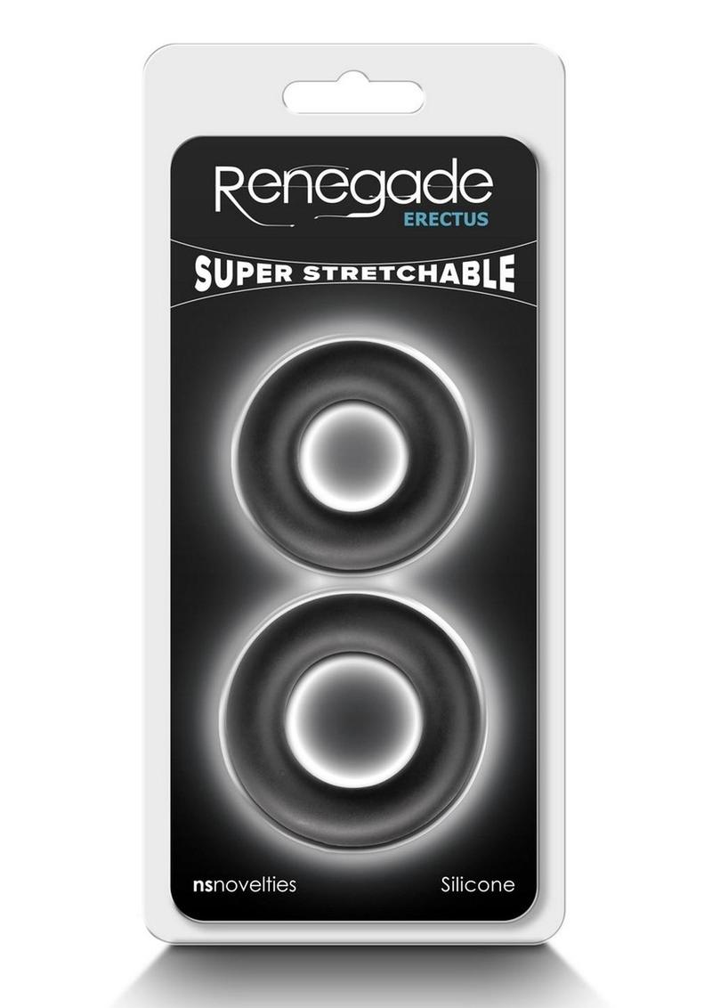 Renegade Erectus Super Stretchable Silicone Duo With Dual Ring Pack