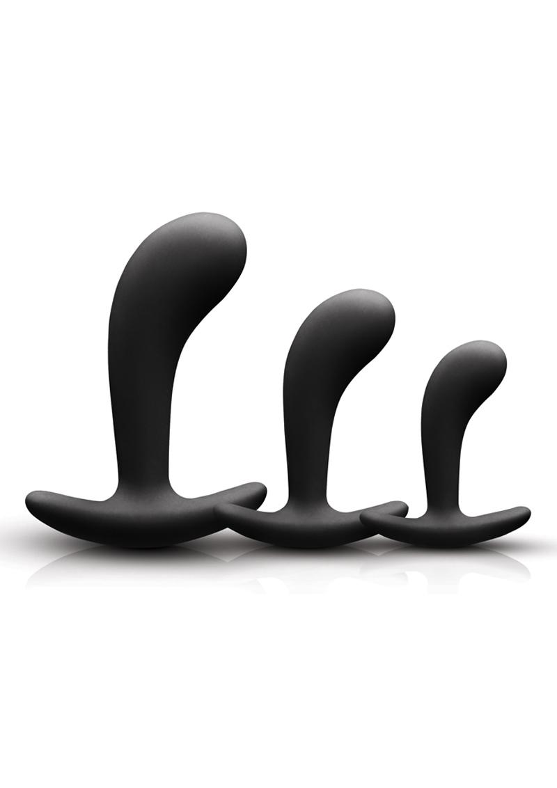 Renegade P-Spot Kit – 3-Piece Silicone Prostate Massager Set