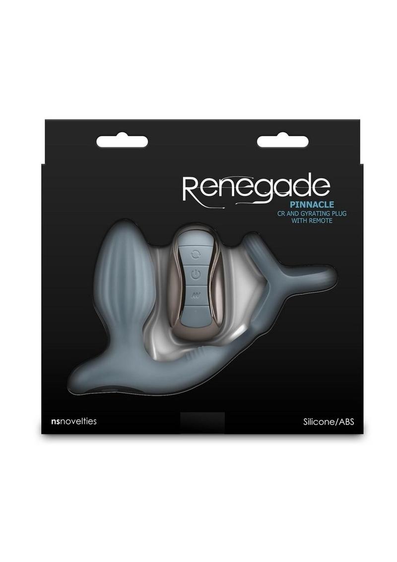 Renegade Pinnacle Rechargeable Silicone Prostate Stimulator with Remote