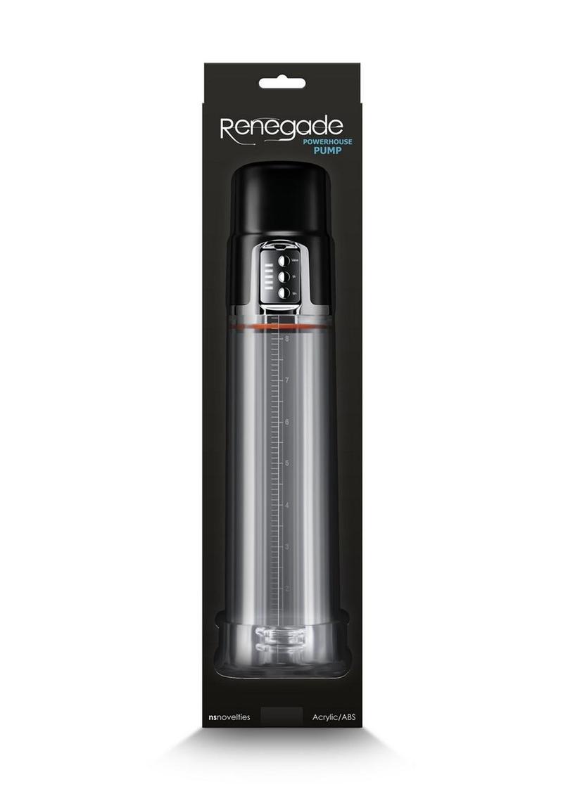 Renegade Powerhouse Rechargeable Penis Pump Automatic Suction
