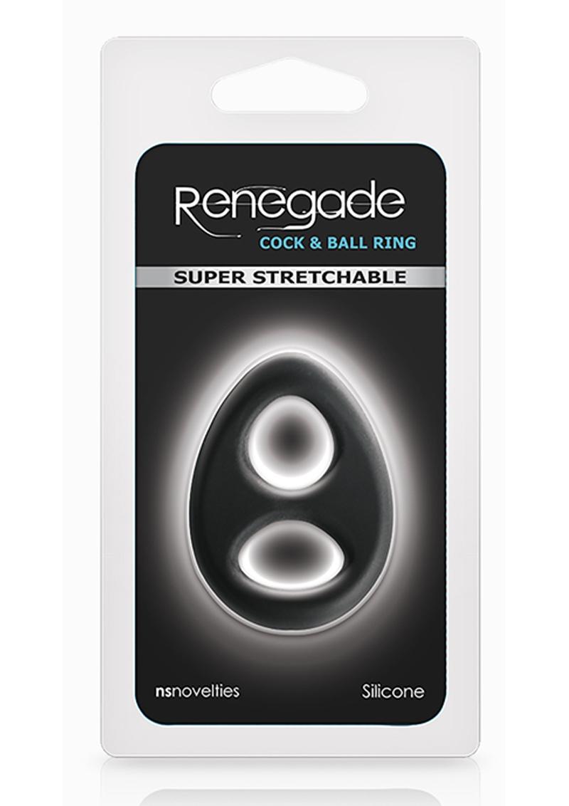 Renegade Cock And Ball Ring With Super Stretchable Silicone