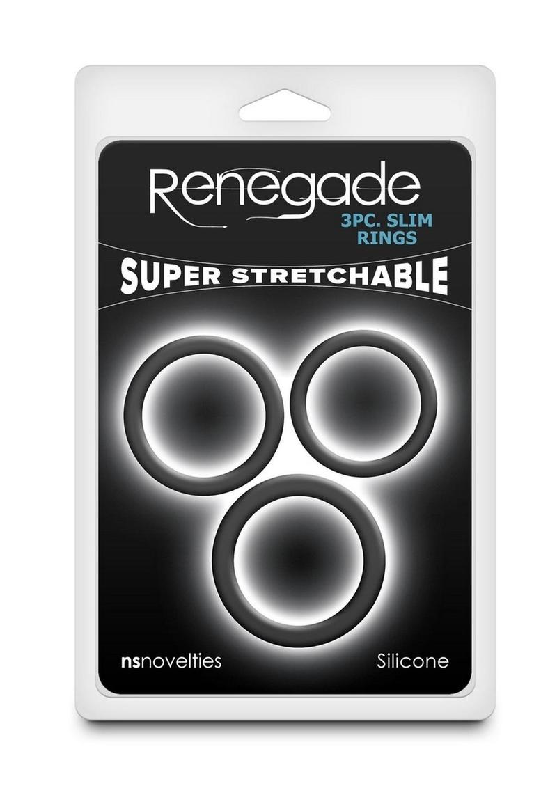 Renegade Slim Silicone Rings Stretchable