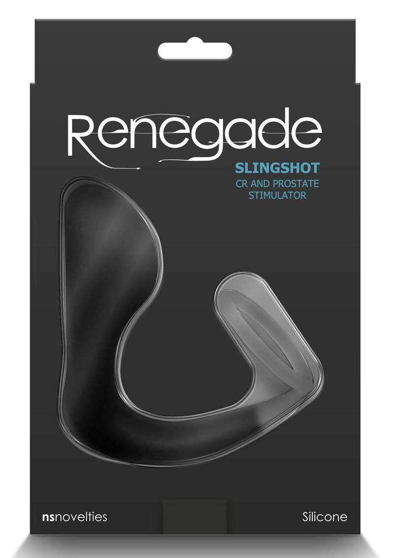 Renegade Slingshot Silicone Cock Ring With Prostate Stimulator