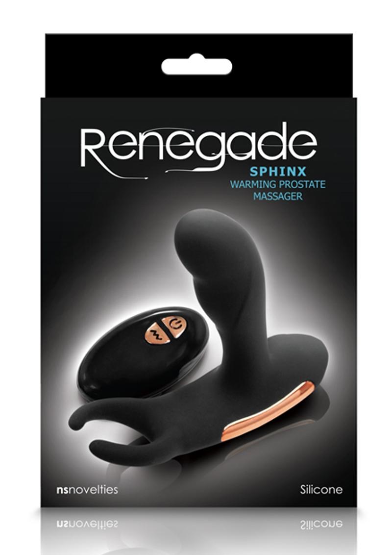 Renegade Sphinx Silicone Warming Prostate Massager with Remote