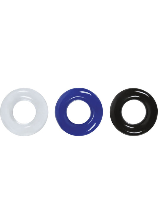 Renegade Stamina Rings Set of 3 Super Stretchable Cock Rings