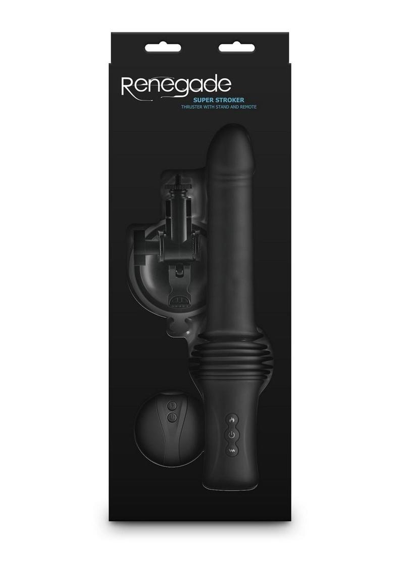 Renegade Super Stroker Thrusting Vibrator With Suction Cup