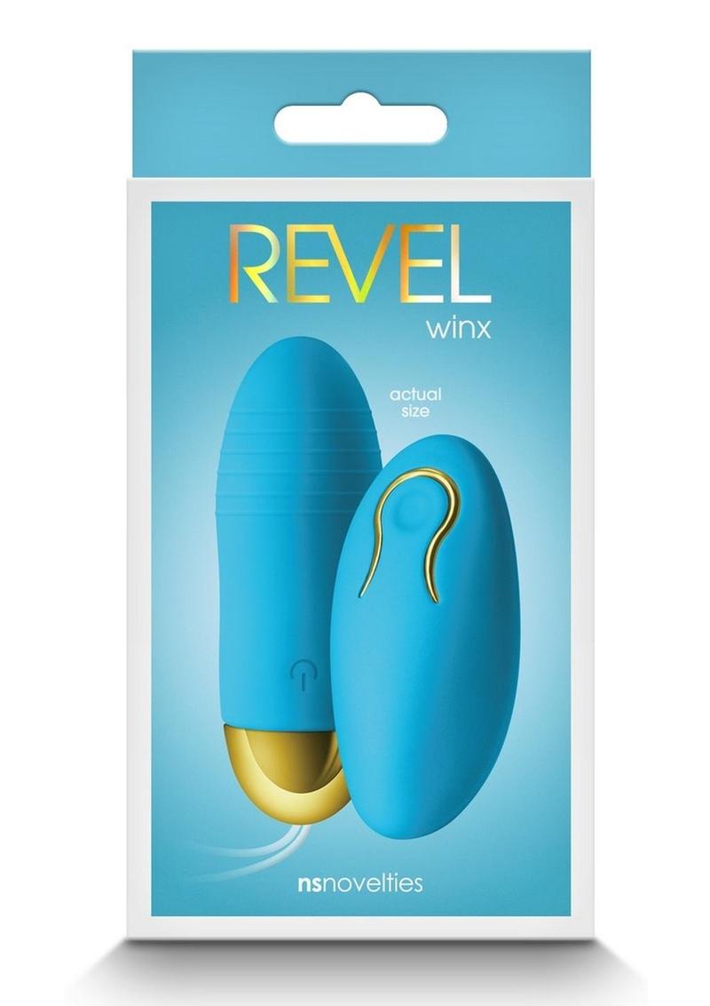 Revel Winx Rechargeable With Remote Control Bullet Vibrator