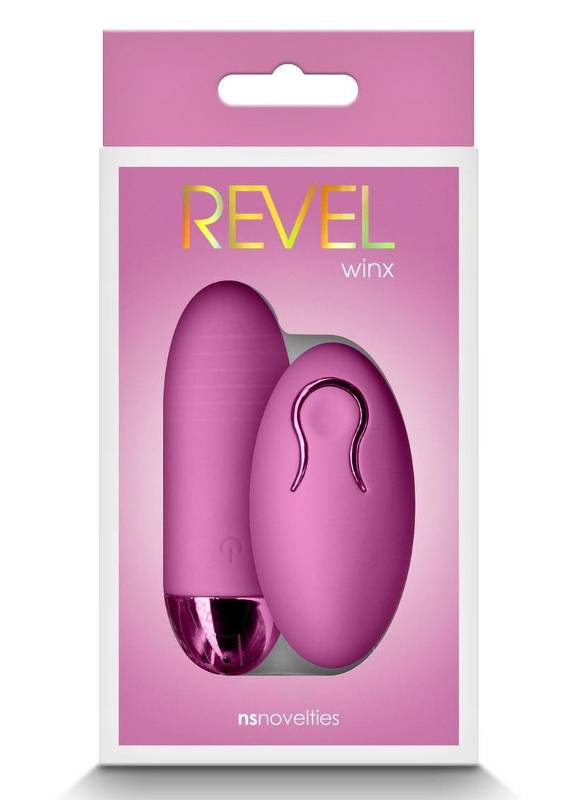 Revel Winx Rechargeable With Remote Control Bullet Vibrator