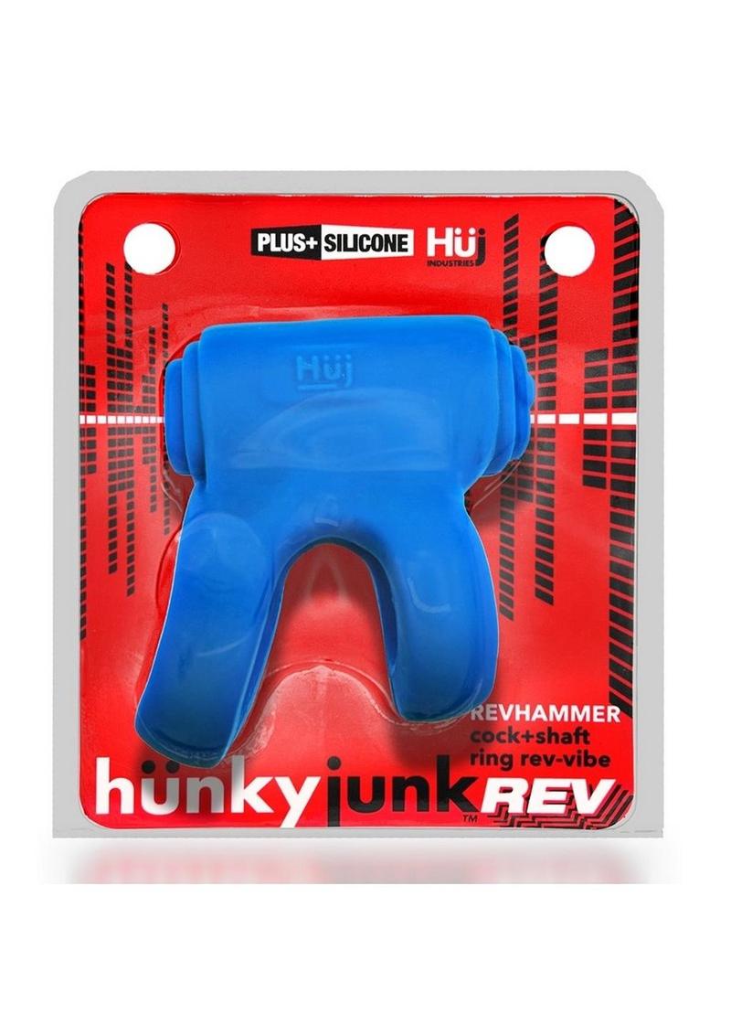 Hunky Junk RevHammer Shaft Vibrating Cock Ring