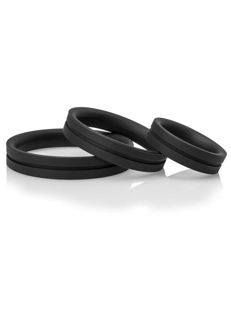 Screaming O Ring O Pro x3 Silicone Waterproof C-Rings Set