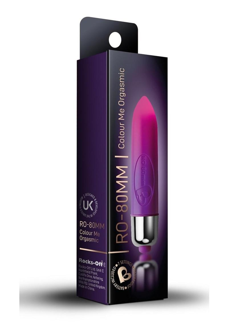 Rocks Off RO 80MM Colour Me Orgasmic Bullet Vibrator