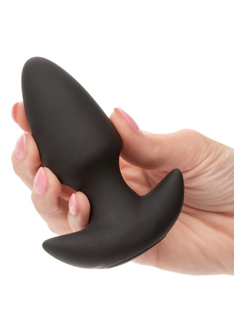 Rock Bottom Vibrating Thrusting Probe USB Silicone Anal Vibrator