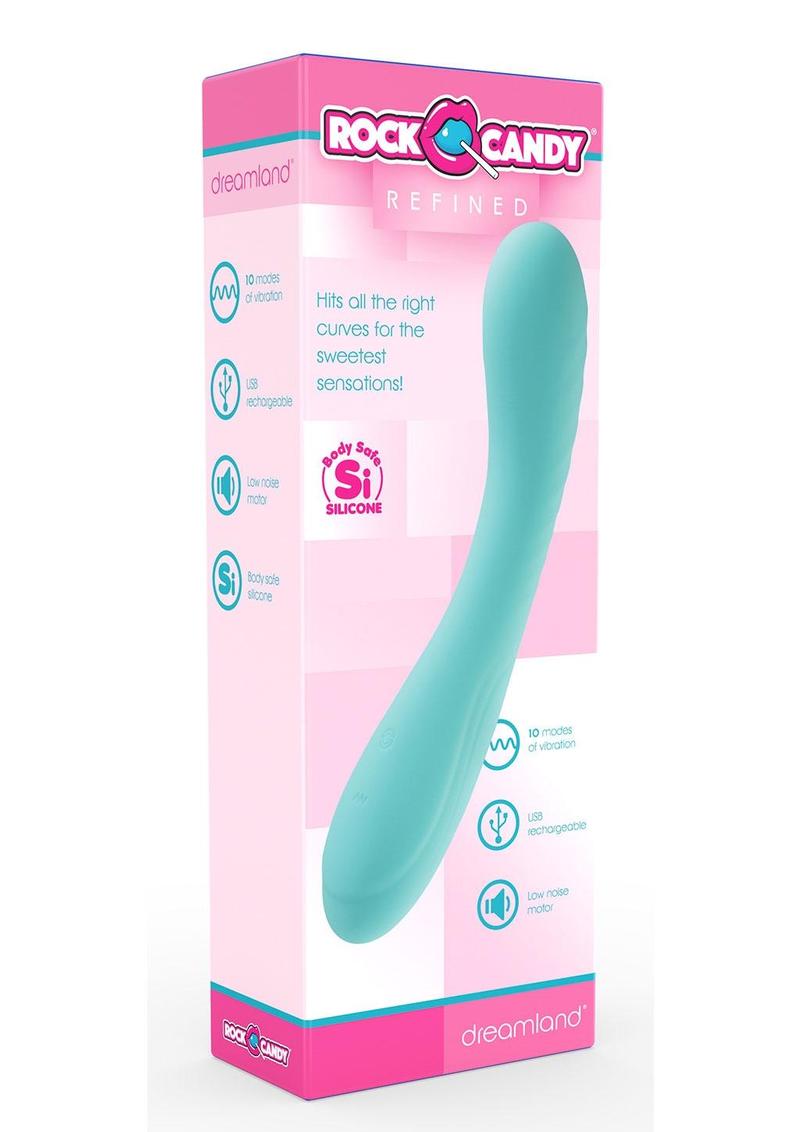 Rock Candy Refined Dreamland Rechargeable Silicone G-Spot Vibrator