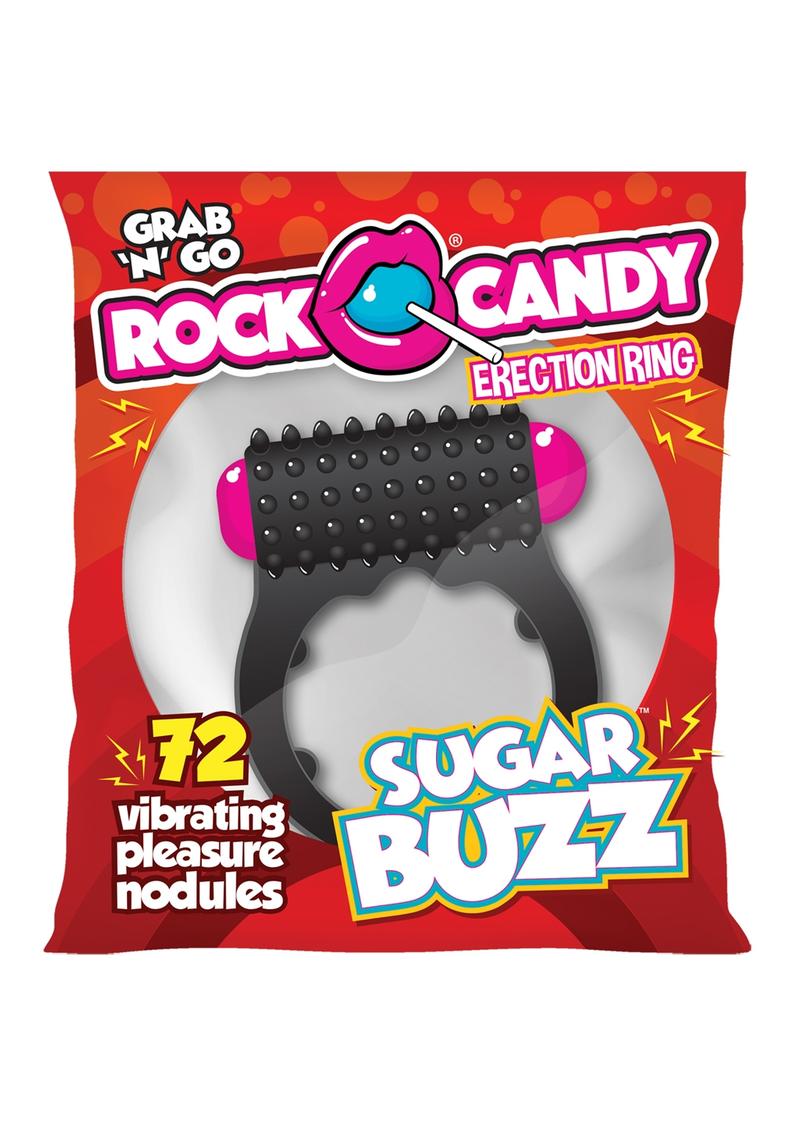 Rock Candy Sugar Buzz Vibrating Erection Ring with Pleasure