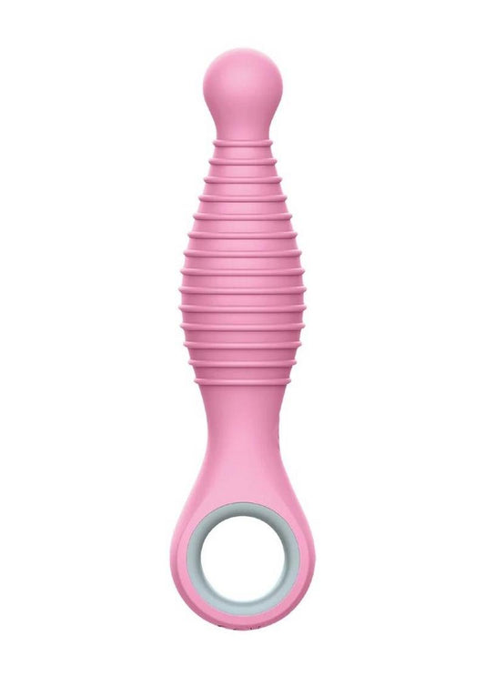 Rock Candy Sweet Cheeks Rechargeable Silicone Anal Vibrator