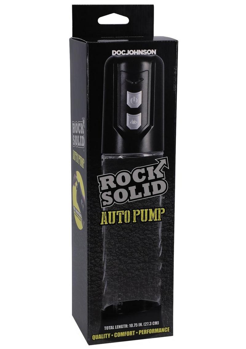 Doc Johnson Rock Solid Suction Comfort Auto Pump