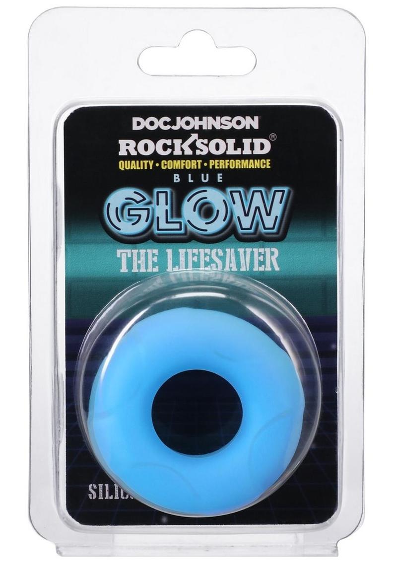 Doc Johnson Rock Solid Blue Glow The Lifesaver