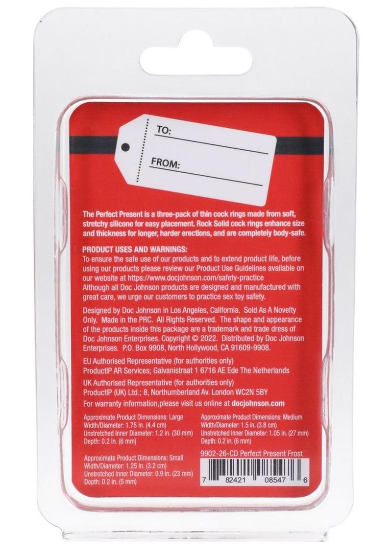 Doc Johnson Rock Solid The Perfect Present Silicone