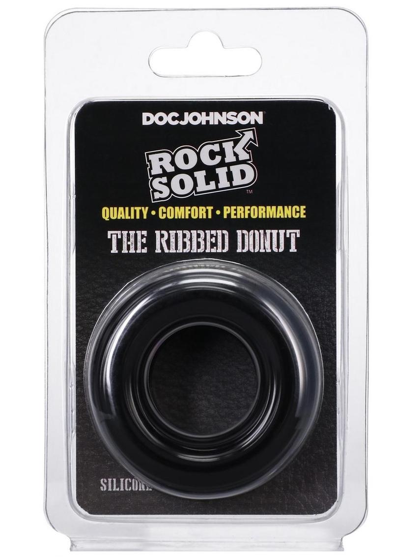 Doc Johnson Rock Solid The Ribbed Donut Cock Ring