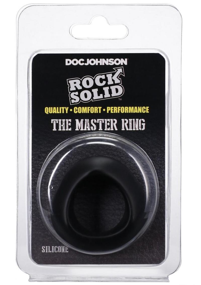 Doc Johnson Rock Solid The Master Premium Silicone Cock Ring