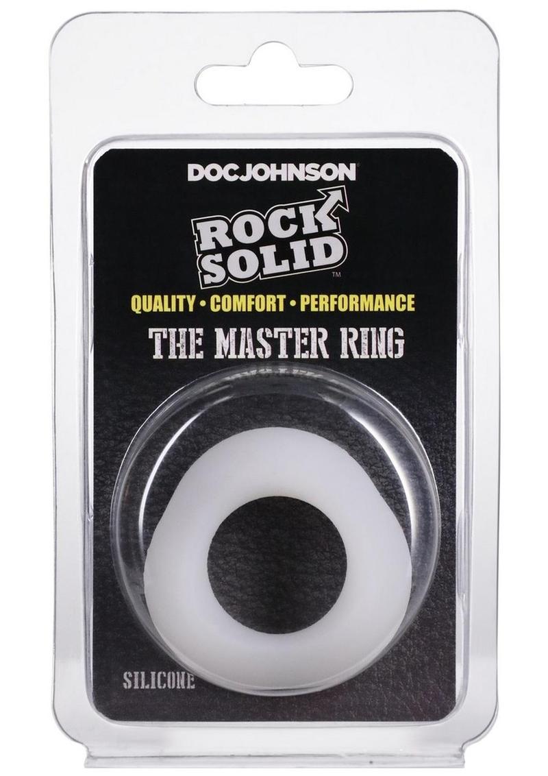 Doc Johnson Rock Solid The Master Premium Silicone Cock Ring