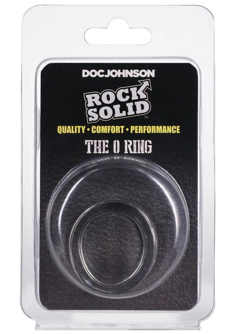 Doc Johnson Rock Solid The O Easy to Use Cock Ring