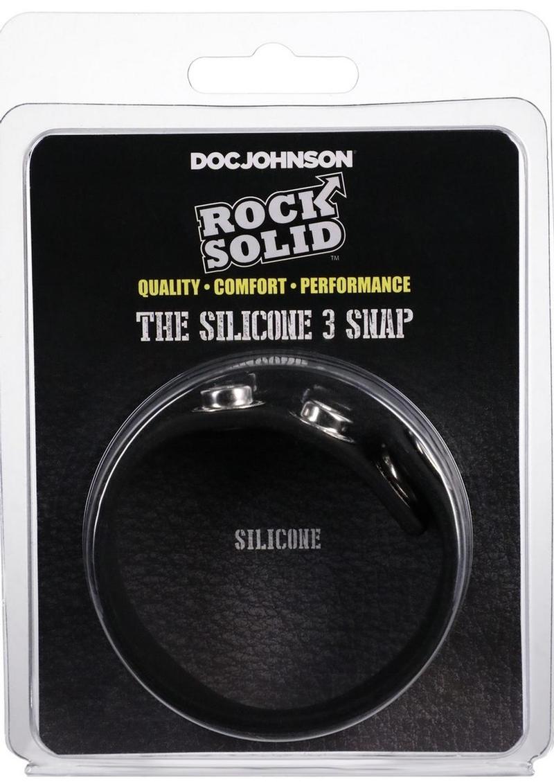 Doc Johnson Rock Solid The Silicone 3 Snap