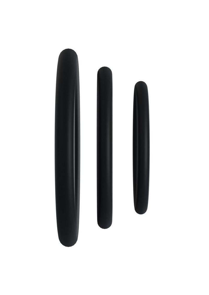 Rock Solid Tri Pack Rubber Gasket Cock Ring