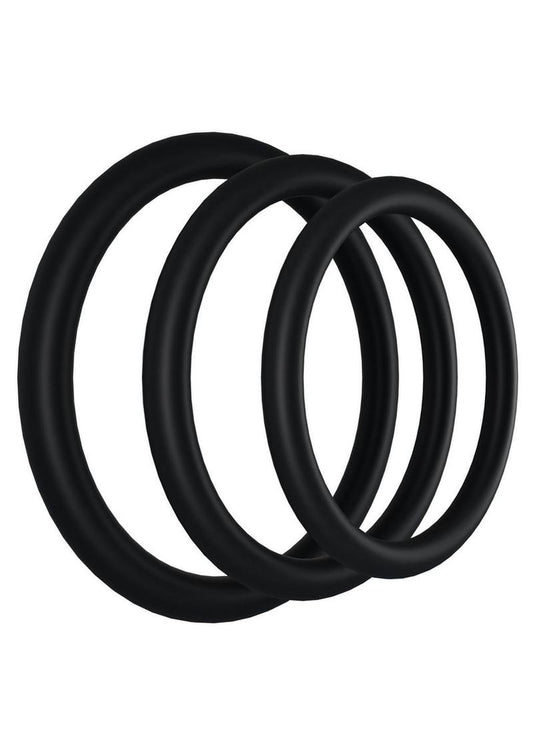 Rock Solid Tri Pack Rubber Gasket Cock Ring