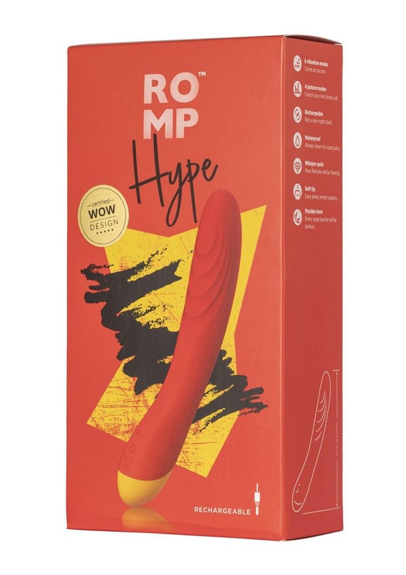 ROMP Hype Silicone Vibrator Non-Realistic Design