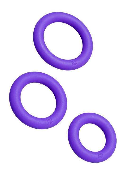 Romp Remix Trio Silicone Penis Rings Triple the Thrill